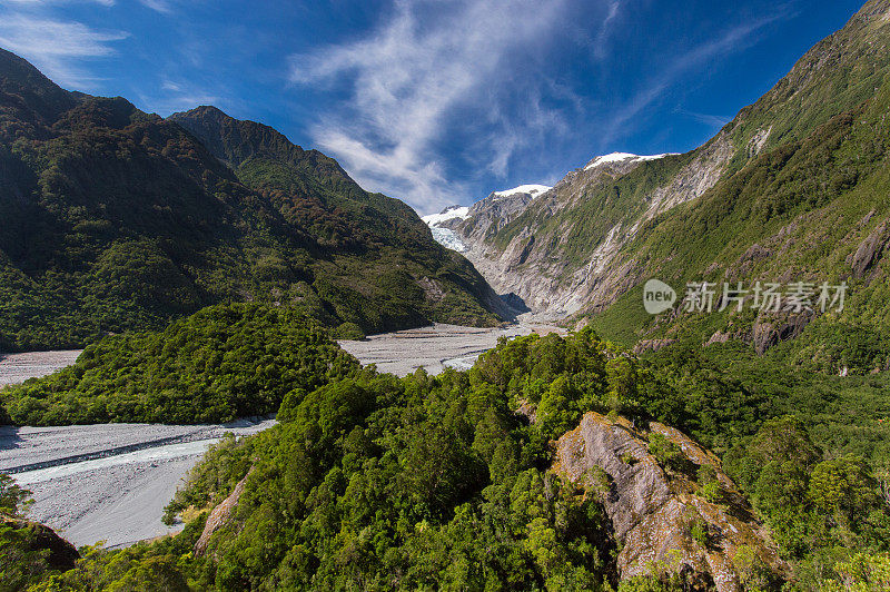 Franz Josef Glacier，新西兰